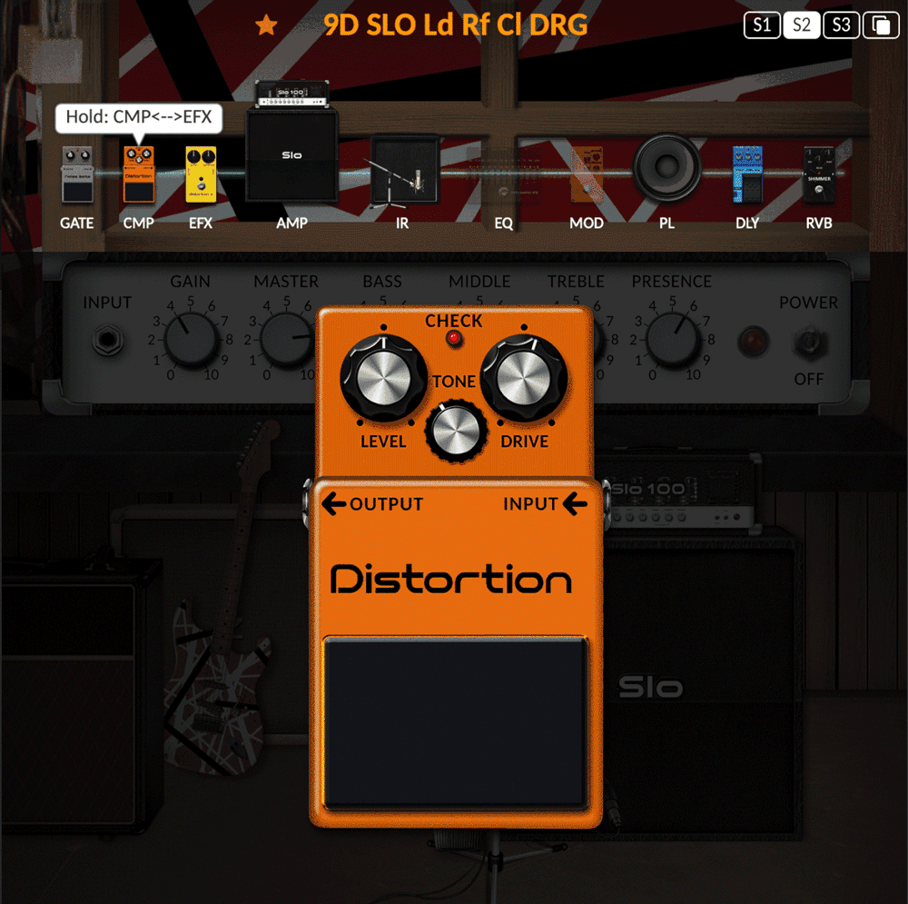 Pedal Guitar Nux MG300 MKII