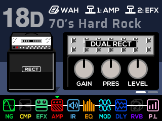 Pedal Guitar Nux MG400