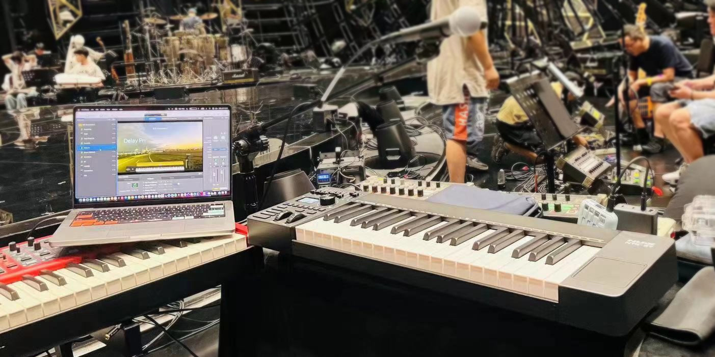 MIDI Keyboard Controller Nux NTK37, Black