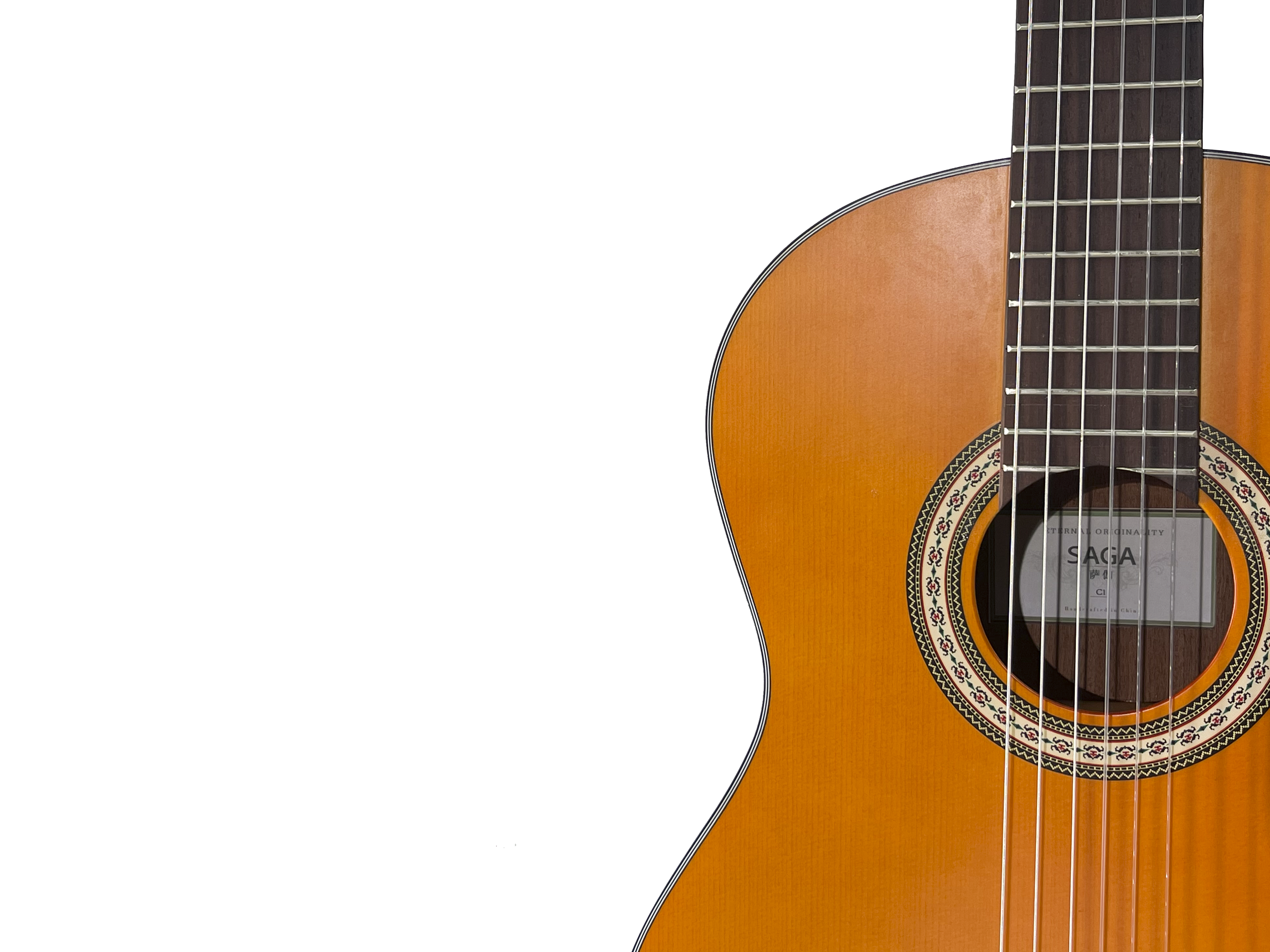 Đàn Guitar Classic Saga Classical C1 Full Size w/Bag