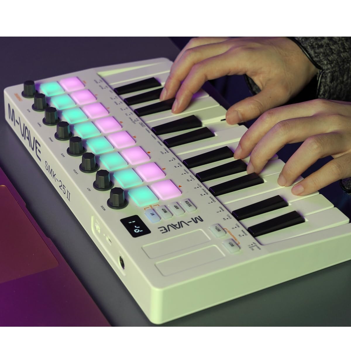 Midi Keyboard Controller M-VAVE SMK25 II MK3