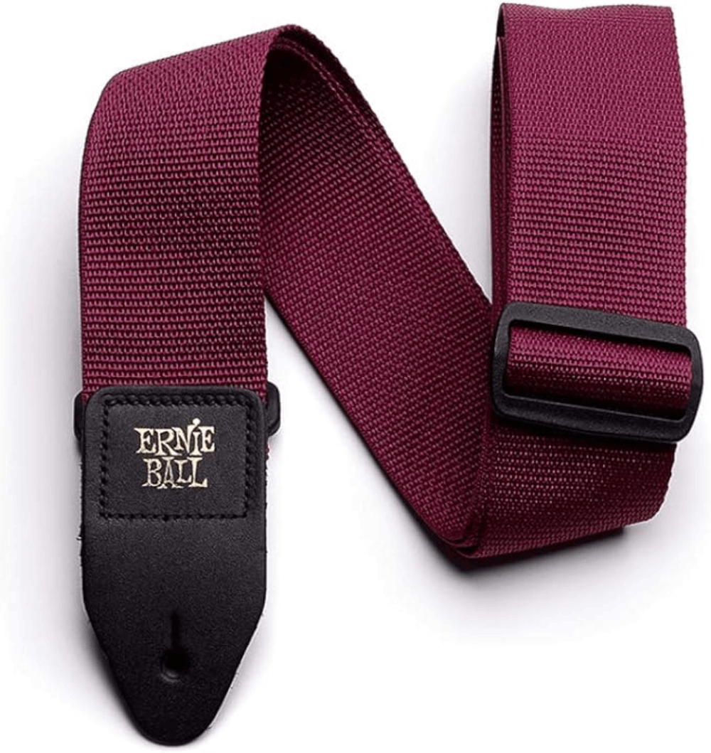 Dây Đeo Đàn Guitar Ernie Ball Burgundy Polypro