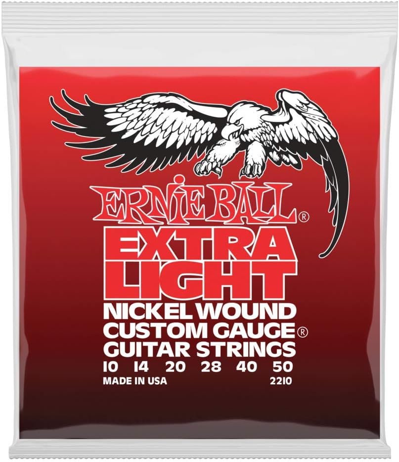 Dây Guitar Điện Ernie Ball 2210 Extra Light Wound G (10-50)