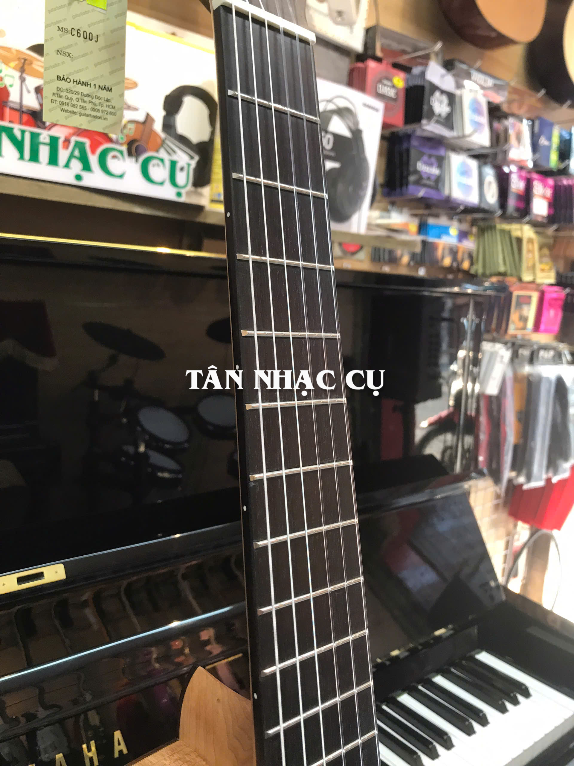 Đàn Guitar Classic Ba Đờn C600J Gỗ Còng, EQ Fishman Presys II