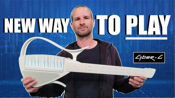 Đàn Guitar Enya Cyber G Stringless Keyboard Module, White