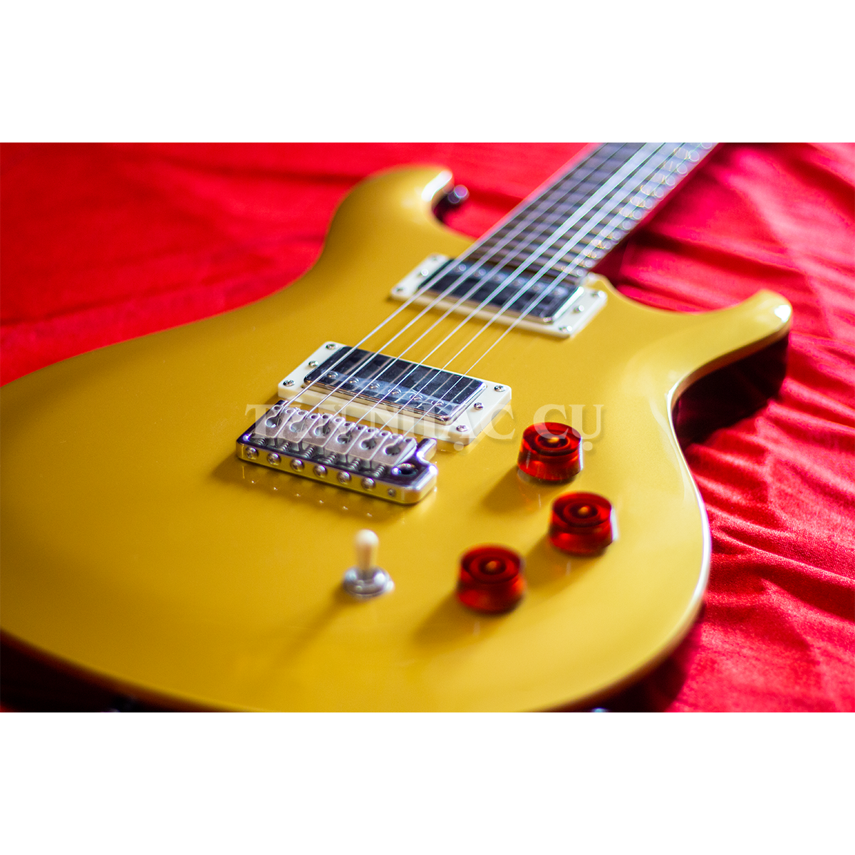 Đàn Guitar Điện PRS SE DGT David Grissom Signature HH, Rosewood Fingerboard, Gold Top