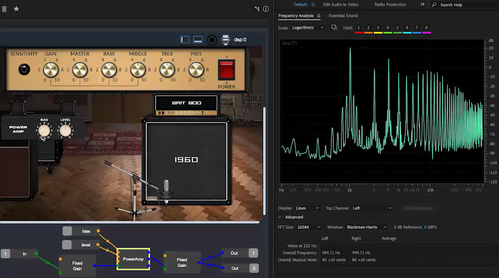 Pedal Guitar Nux MG30