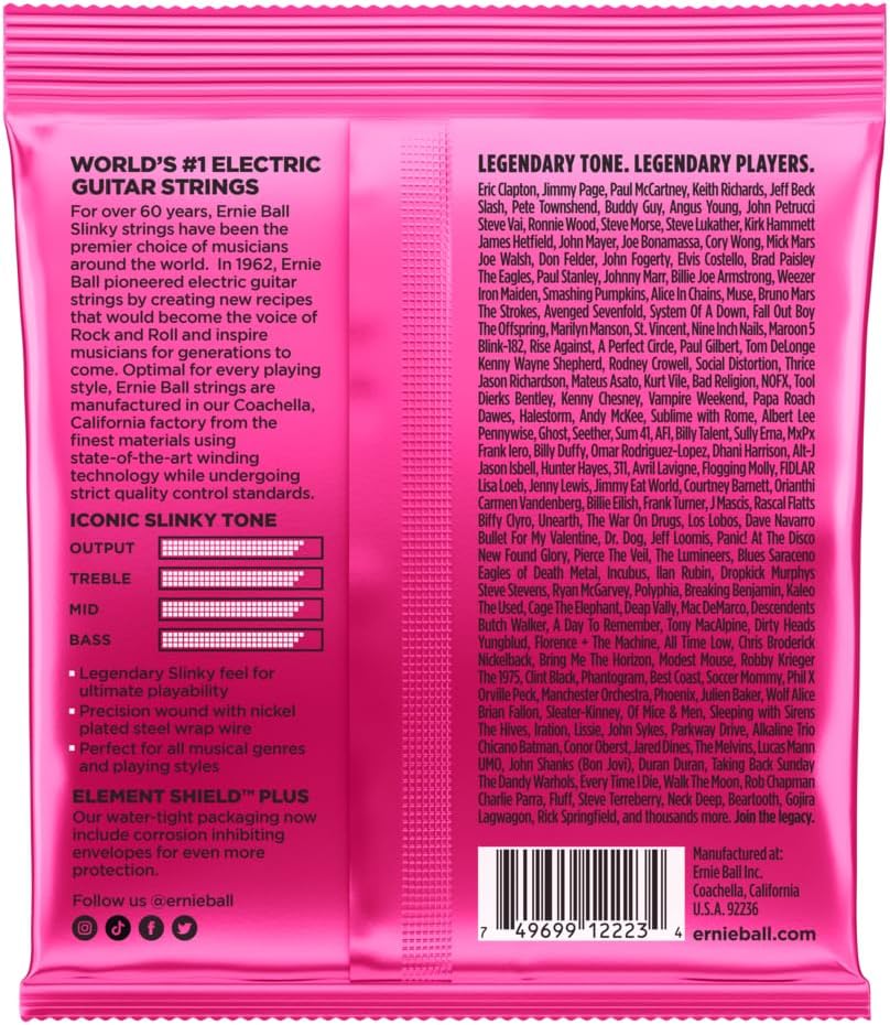 Dây Guitar Điện Ernie Ball Super Slinky RPS 2239 (9-42)