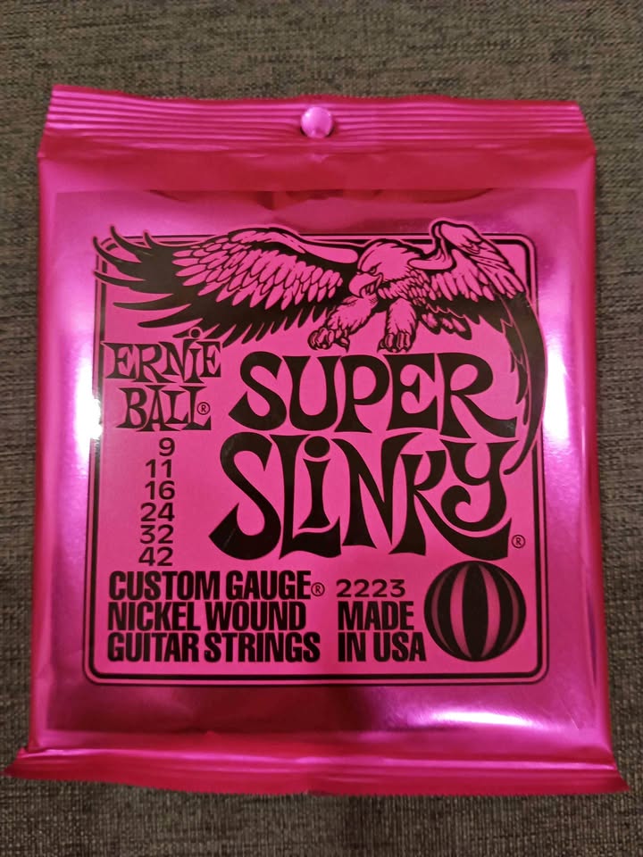 Dây Guitar Điện Ernie Ball Super Slinky RPS 2239 (9-42)