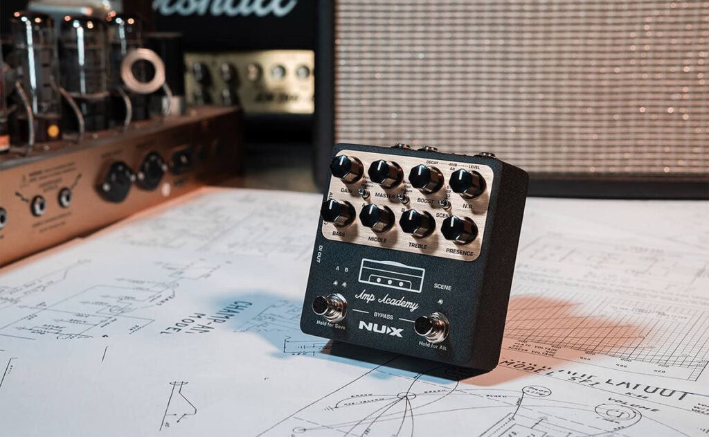 Pedal Guitar Nux Amp Academy