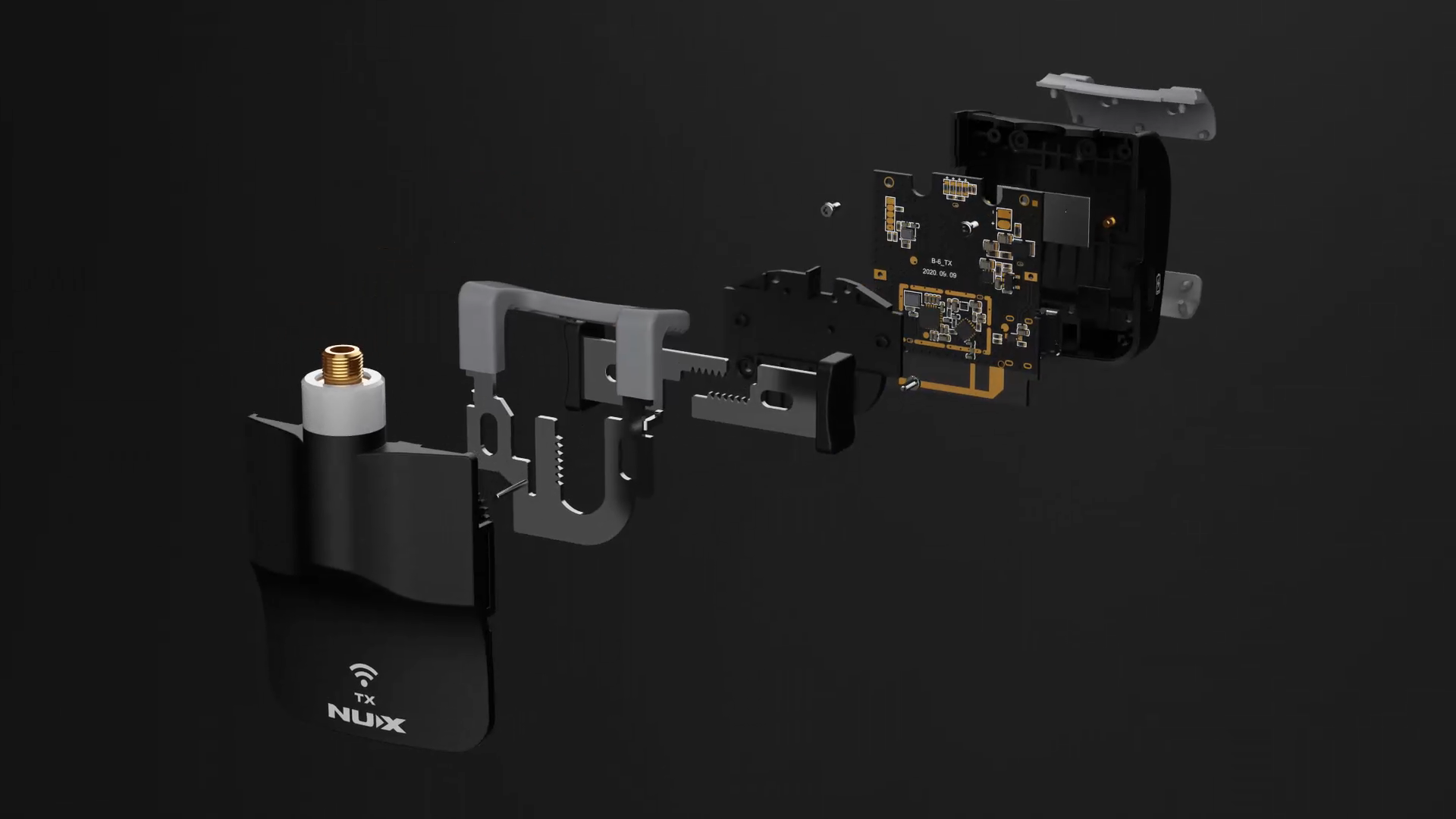 Micro Thu Phát Không Dây Cho Nhạc Cụ Hơi Micro Wireless System Nux B6