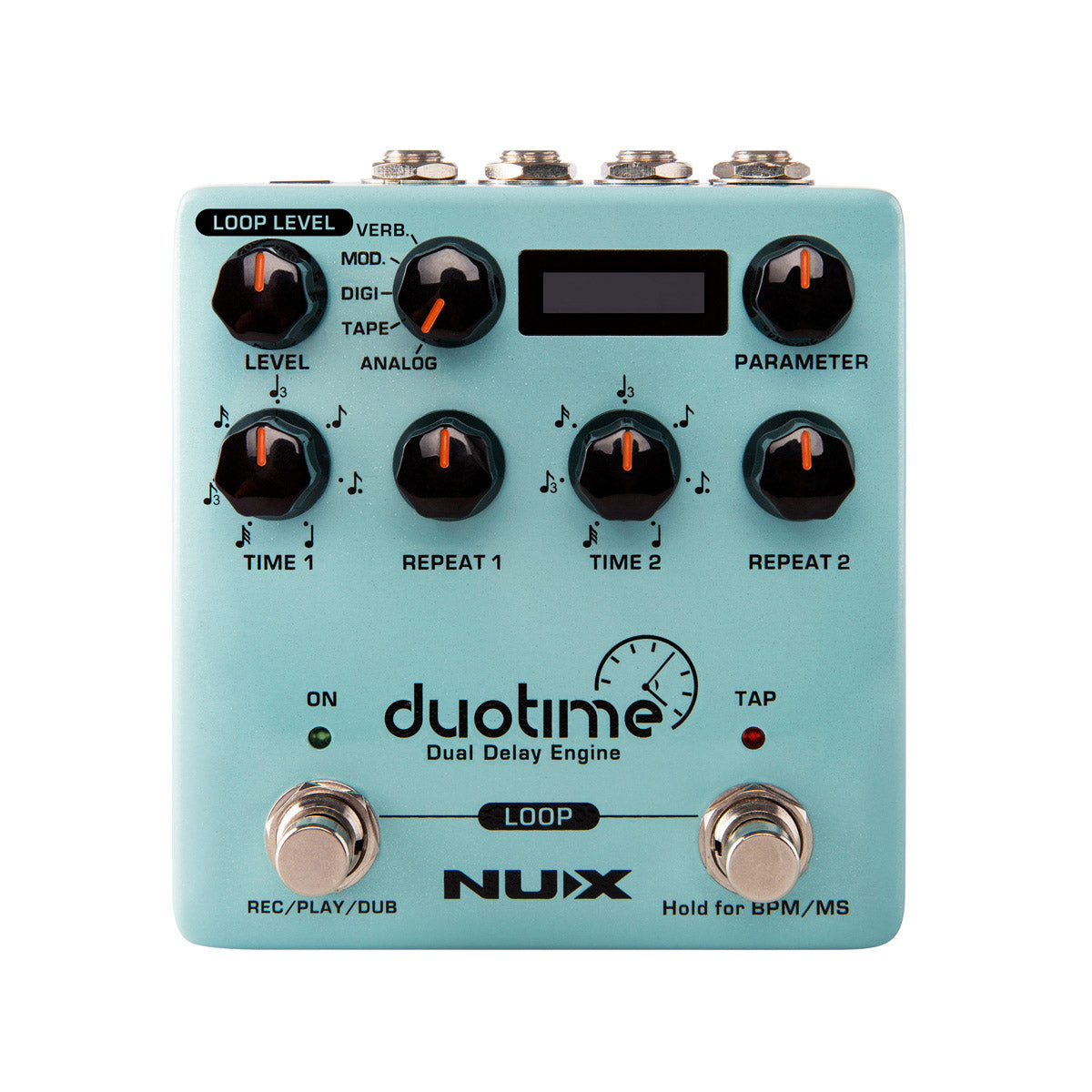 Pedal Guitar Nux Duo Time NDD6, Dual Delay