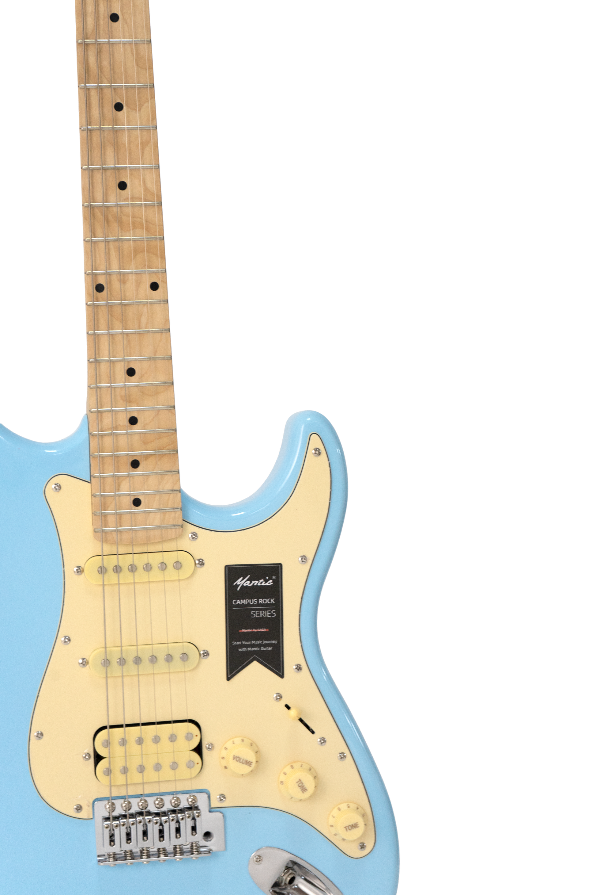 Đàn Guitar Điện Mantic MST100, HBL Blue