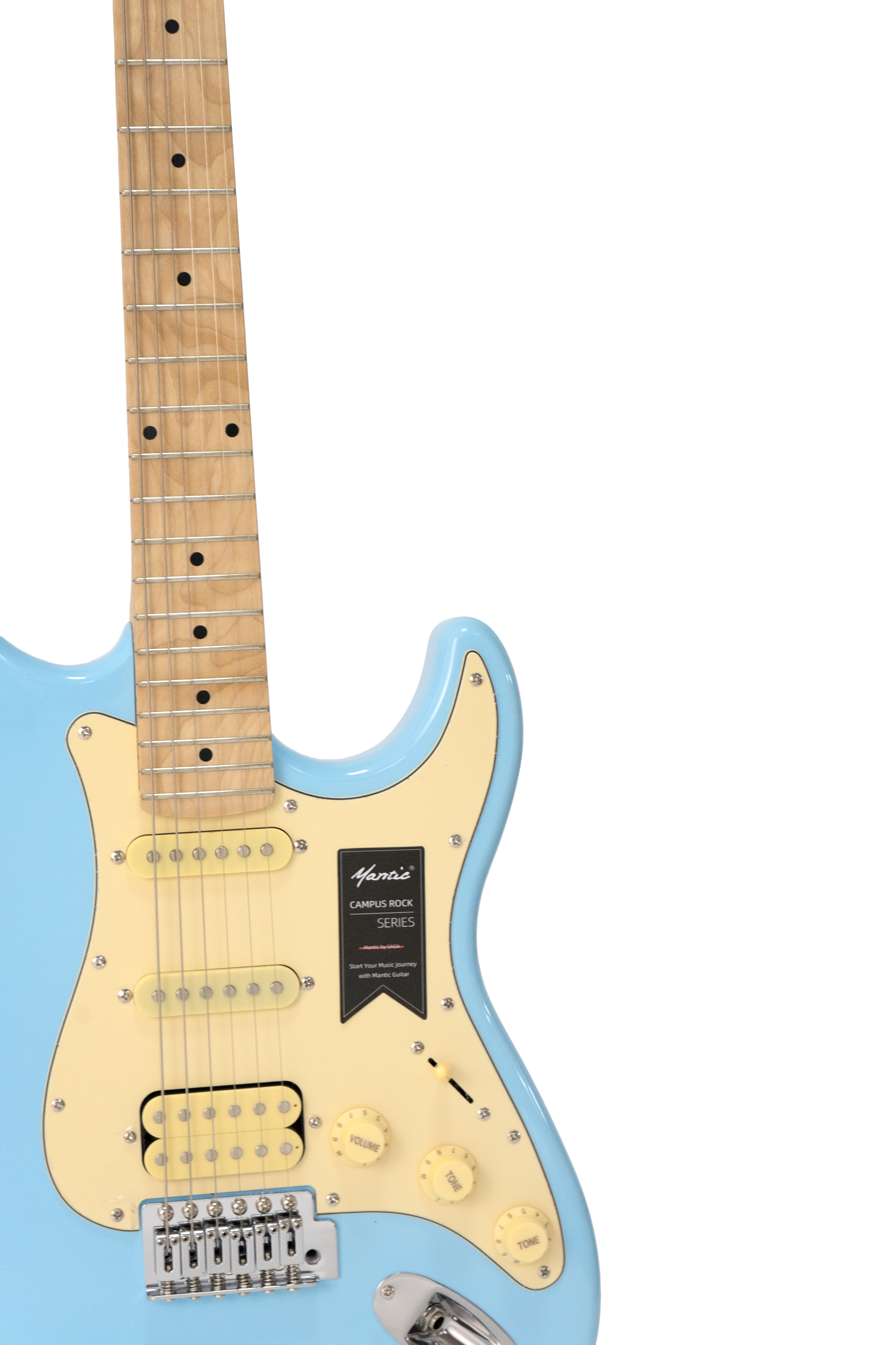 Đàn Guitar Điện Mantic MST100, HBL Blue