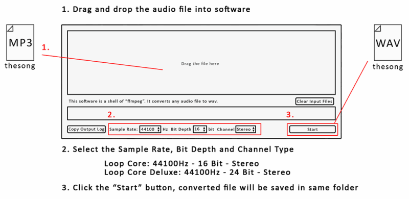 Pedal Guitar Nux JTC Drum & Loop Pro NDL5, Dual Switch Looper Pedal