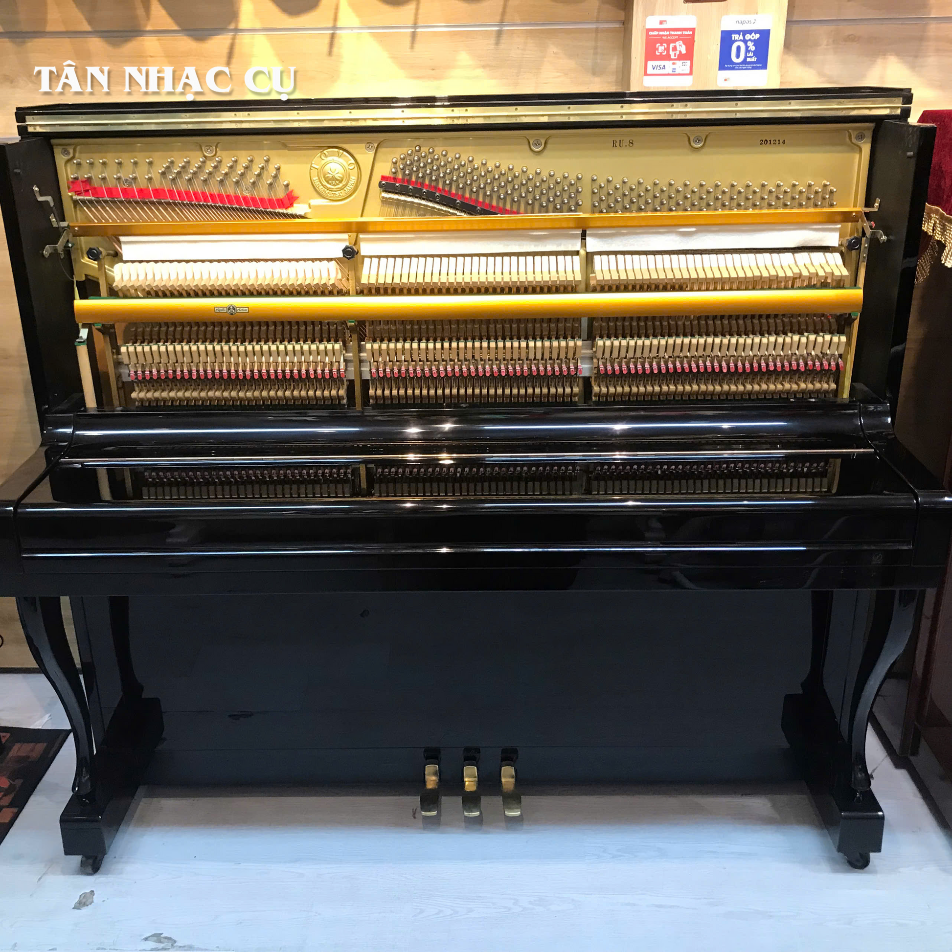 Đàn Piano Cơ Upright Apollo RU8