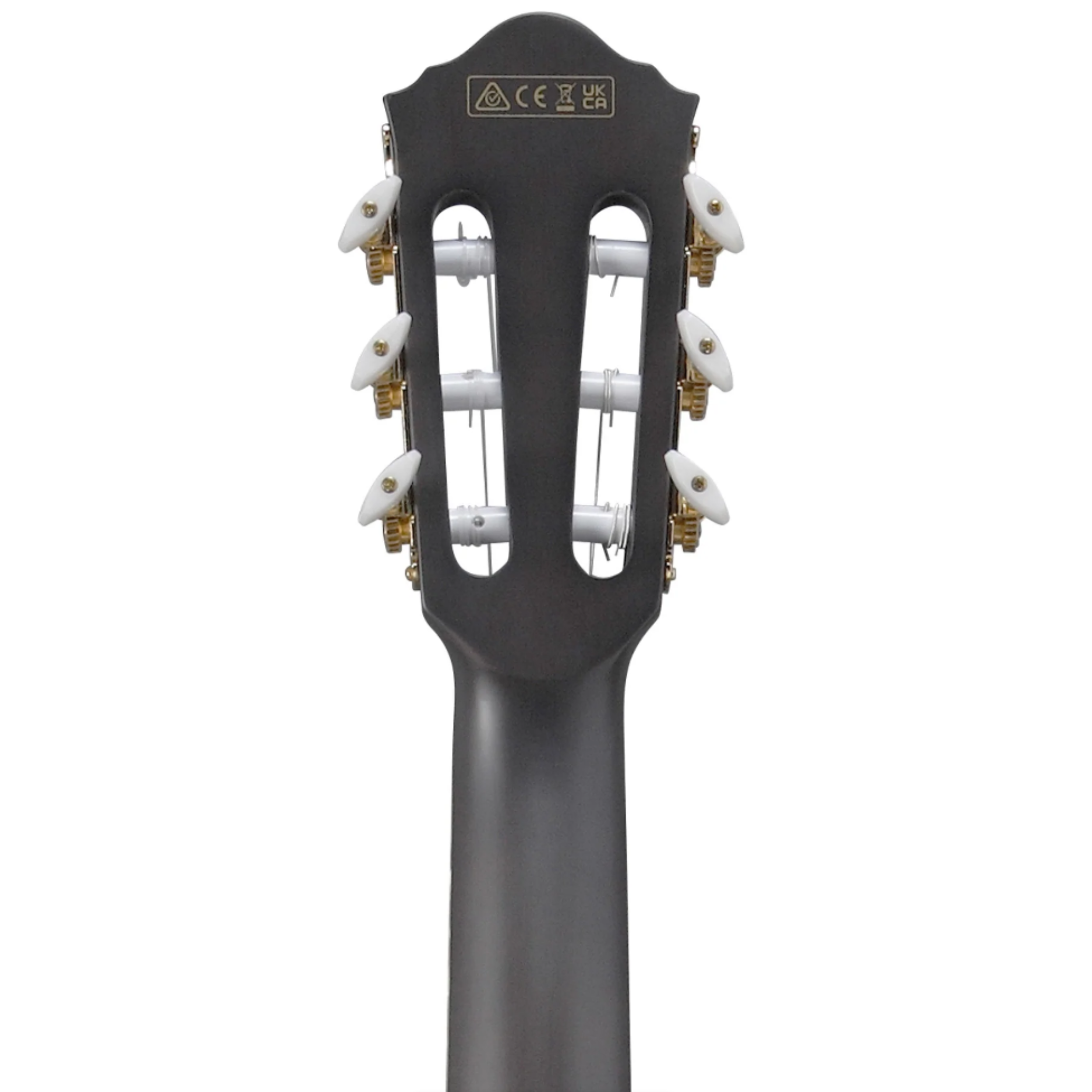 Đàn Guitar Classic Ibanez TOD10N-TKF Tim Henson Signature Nylon String Guitar, Transparent Black Flat