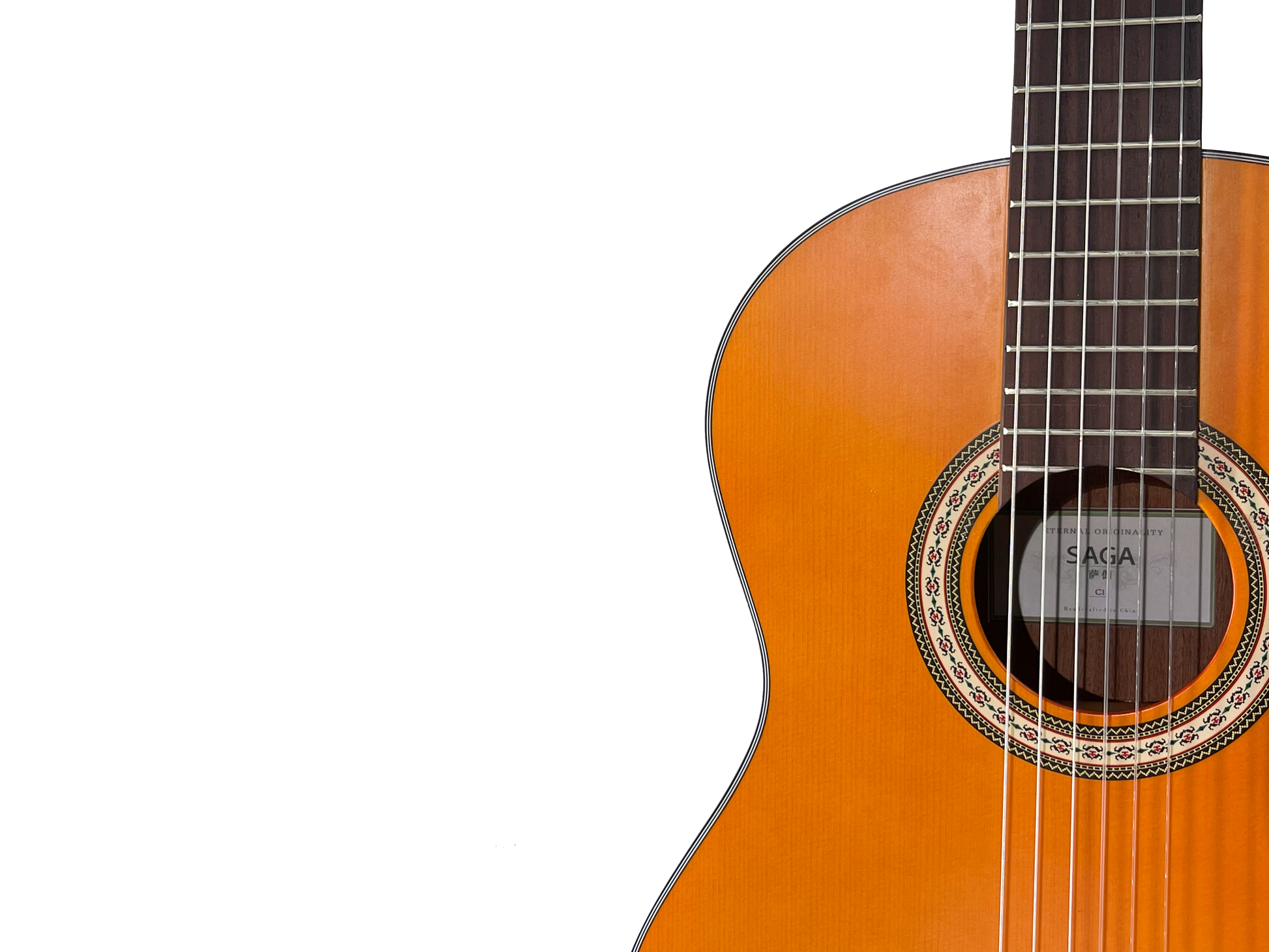 Đàn Guitar Classic Saga Classical C1 3/4 Size w/Bag