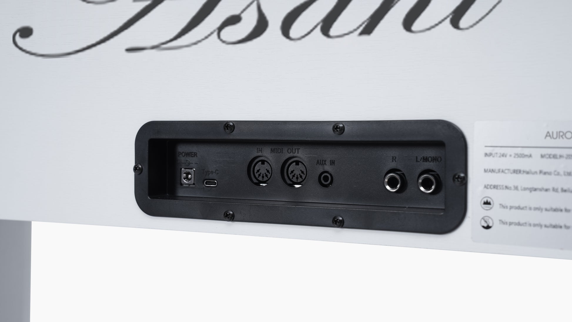 Đàn Piano Điện Asahi Aurora Series A205, White