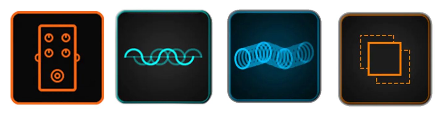 Pedal Guitar Nux MG101