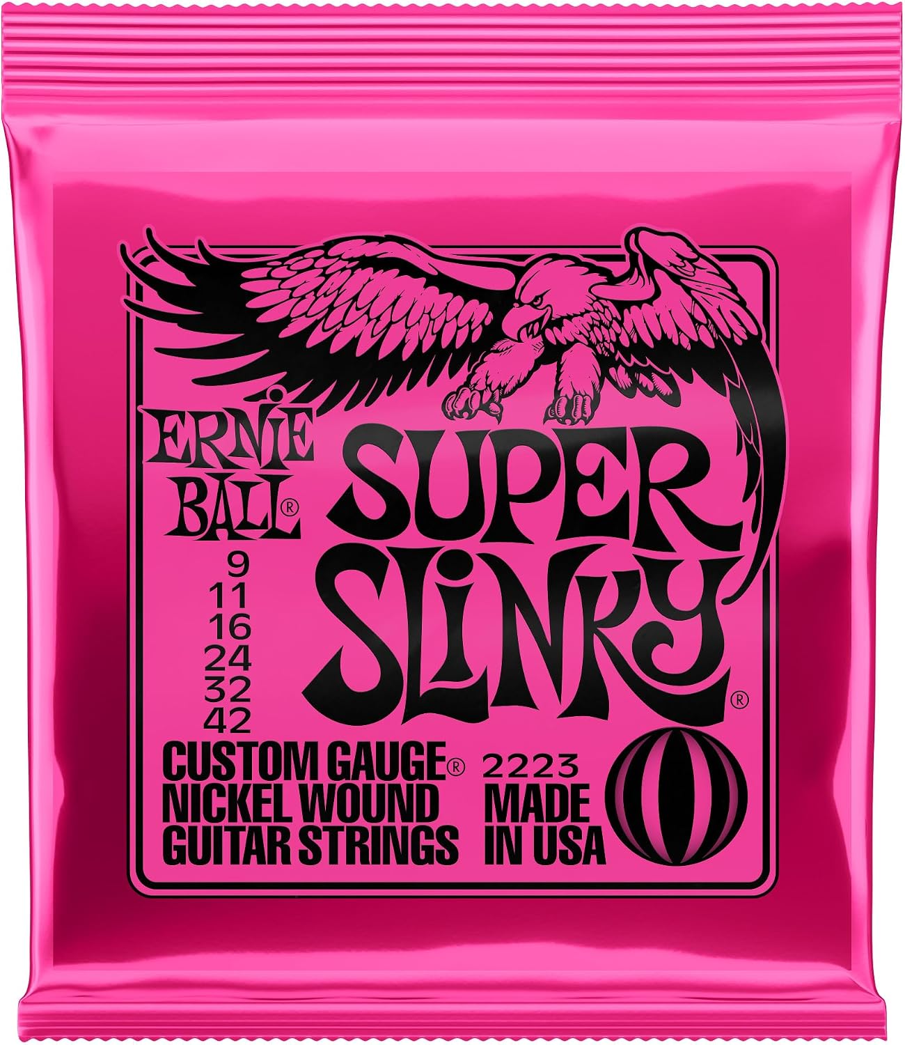 Dây Guitar Điện Ernie Ball Super Slinky RPS 2239 (9-42)