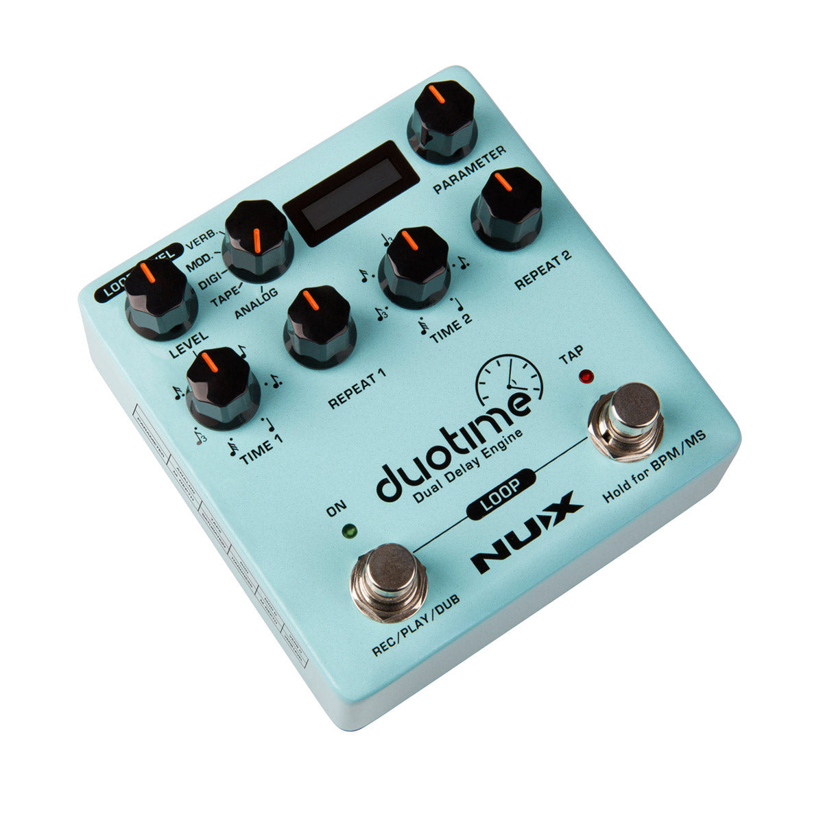 Pedal Guitar Nux Duo Time NDD6, Dual Delay