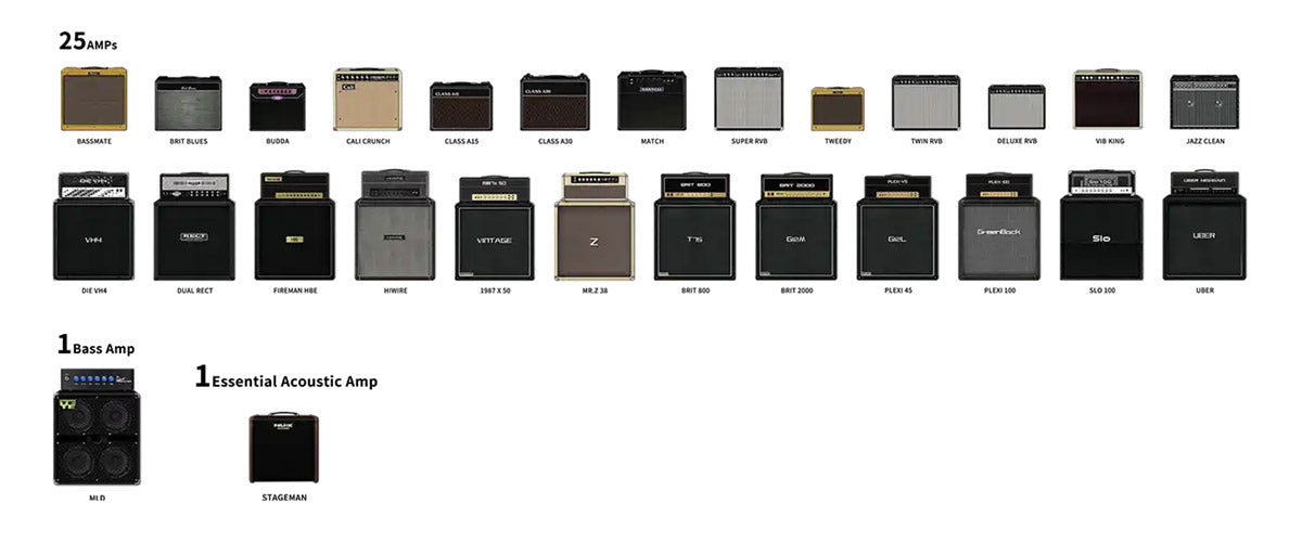 Pedal Guitar Nux MG300 MKII