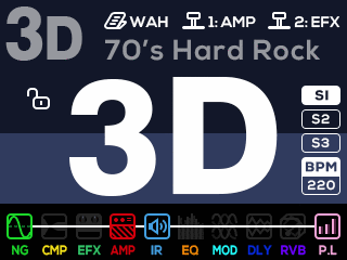 Pedal Guitar Nux MG400