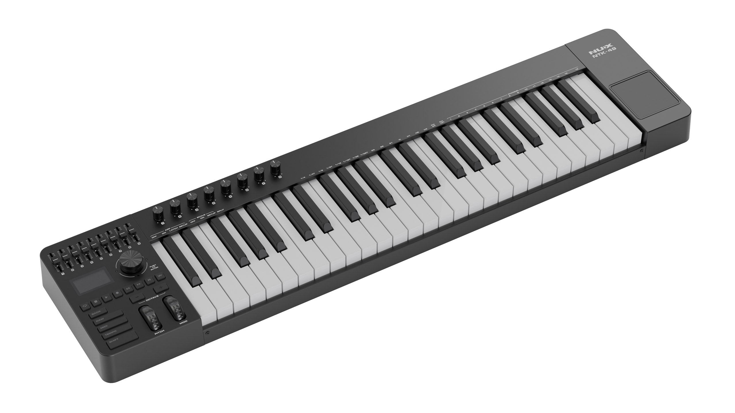 MIDI Keyboard Controller Nux NTK49, Black