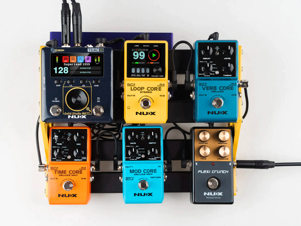 Pedal Guitar Nux Solid Studio MKII