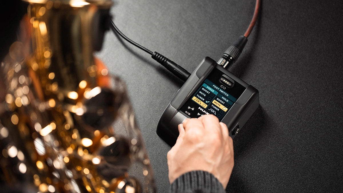 Micro Thu Phát Không Dây Cho Nhạc Cụ Hơi Nux B6 Pro