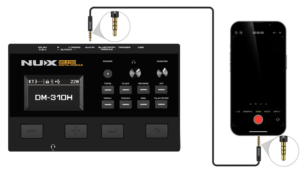 Trống Điện Nux DM310H