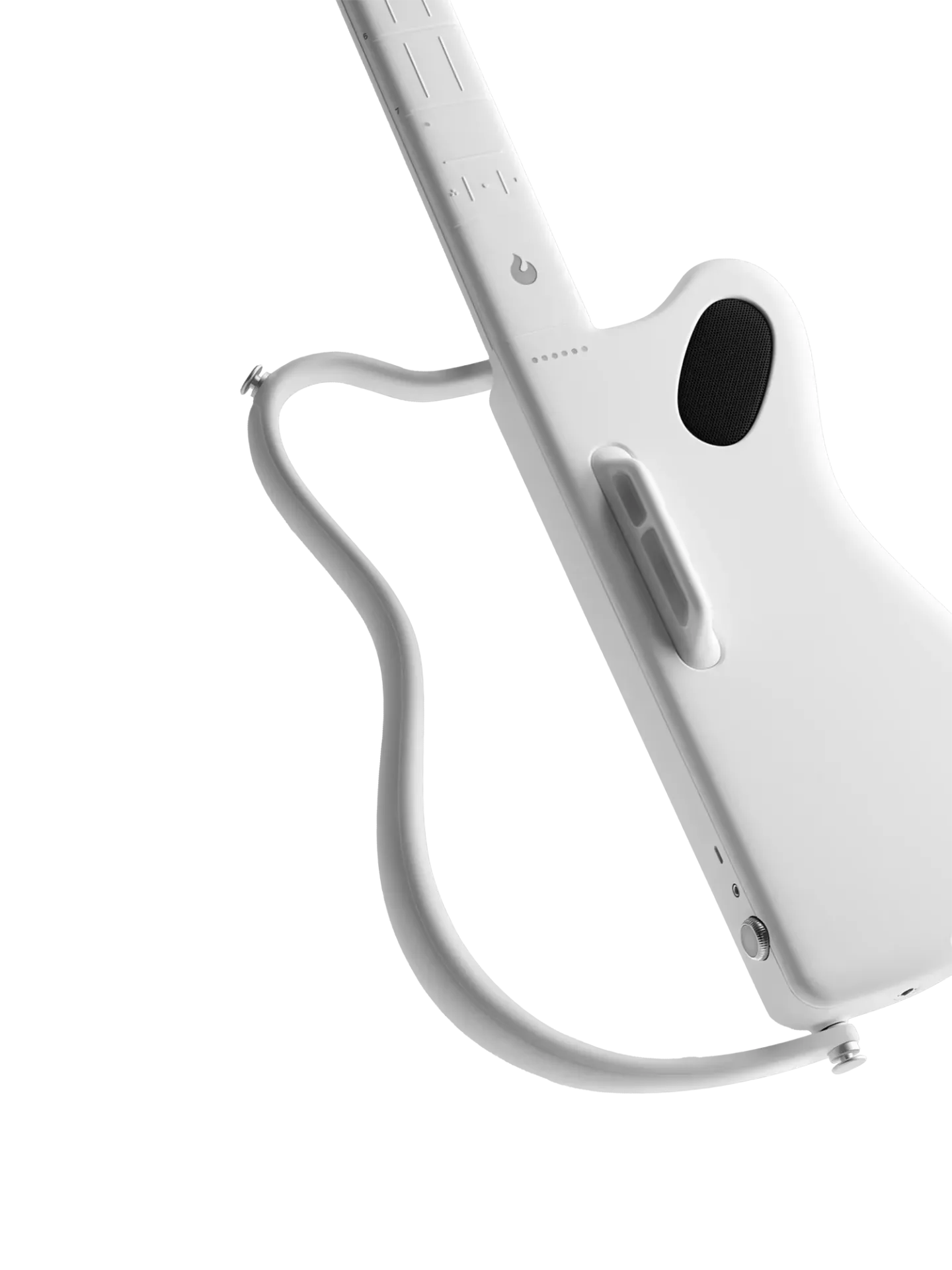 Đàn Guitar Silent Lava Genie Stringless Smart Guitar, White