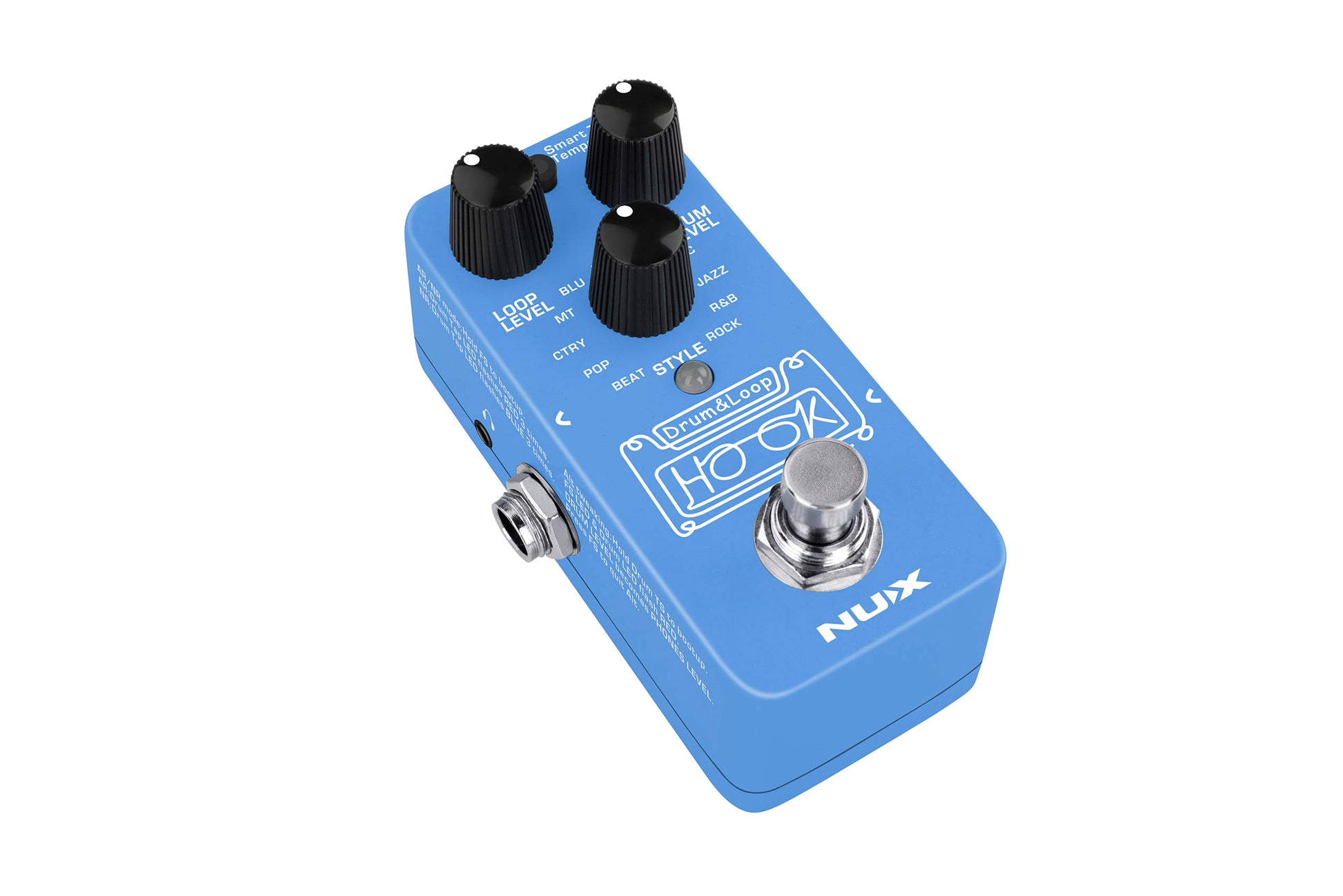 Pedal Guitar Nux HOOK Drum & Loop NDL3, Mini Looper with Phones Out