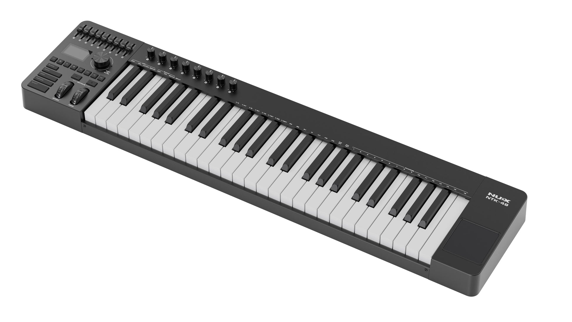 MIDI Keyboard Controller Nux NTK49, Black