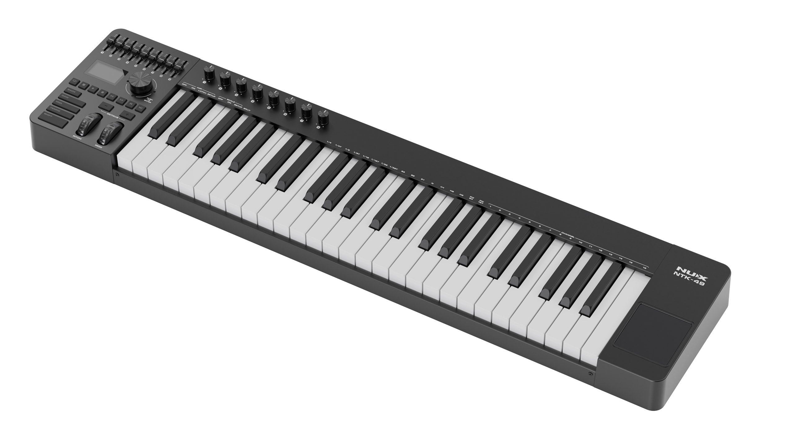 MIDI Keyboard Controller Nux NTK49, Black