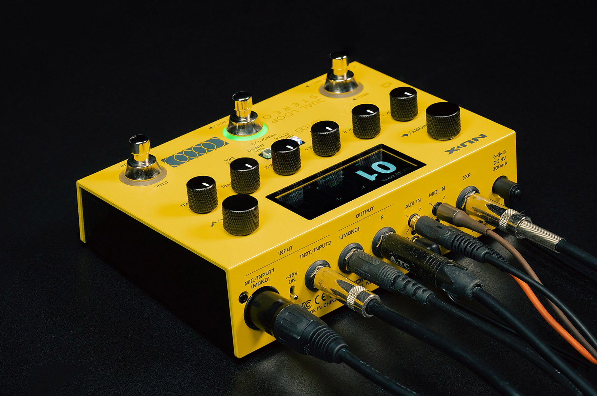 Pedal Guitar Nux Dual Loop Stereo