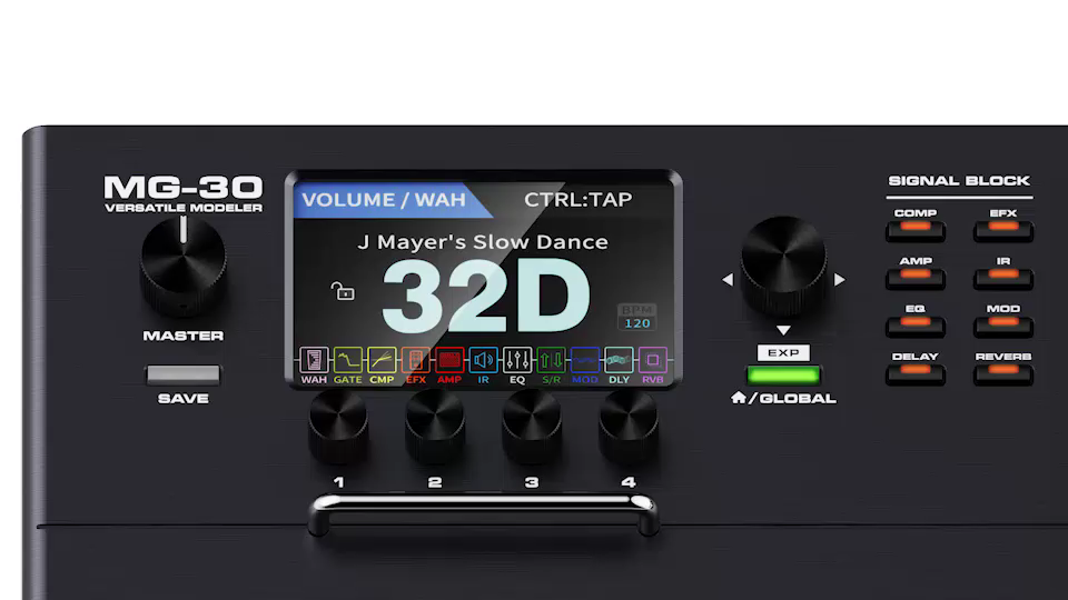 Pedal Guitar Nux MG30