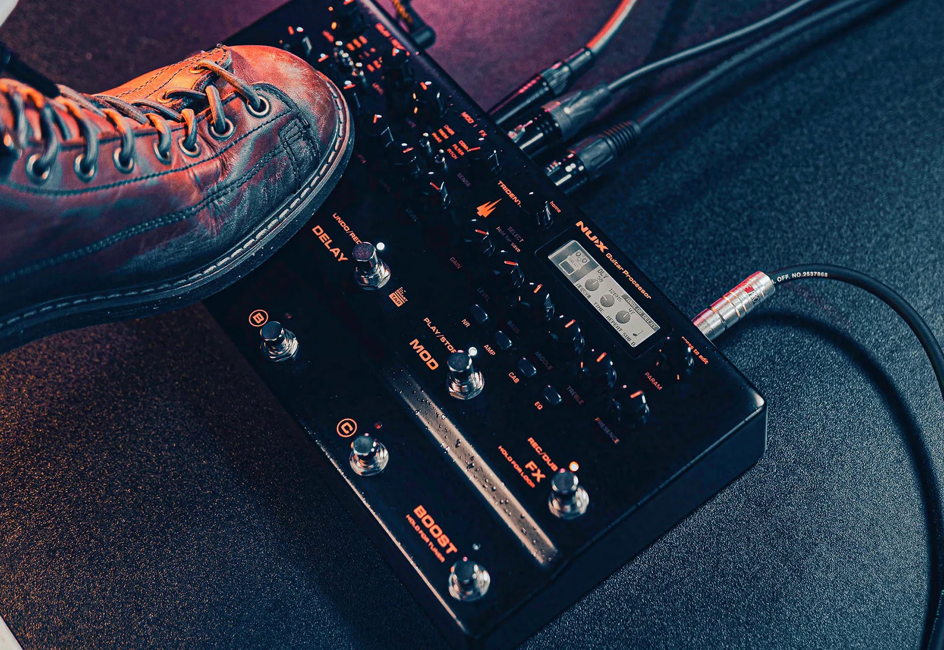 Pedal Guitar Nux Trident NME5 Multi Effect