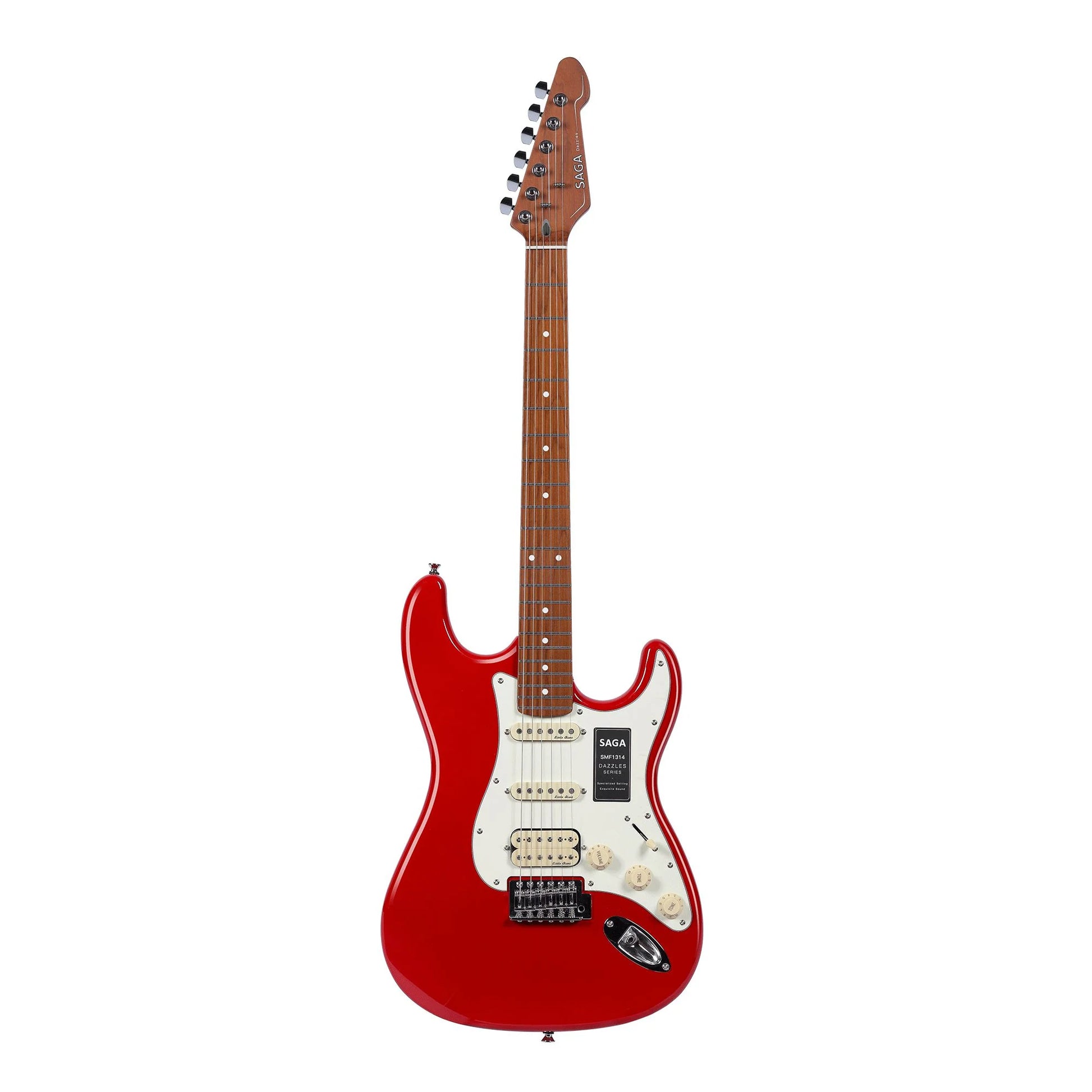 Đàn Guitar Điện Saga Dazzle SMF1314 Red