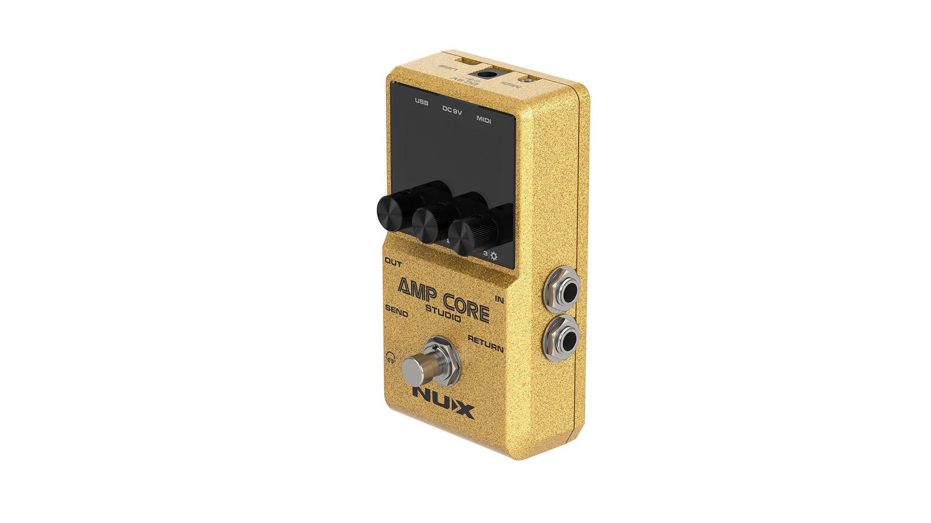 Pedal Guitar Nux Amp Core Studio NCA1, Amp Modeler & IR Pedal