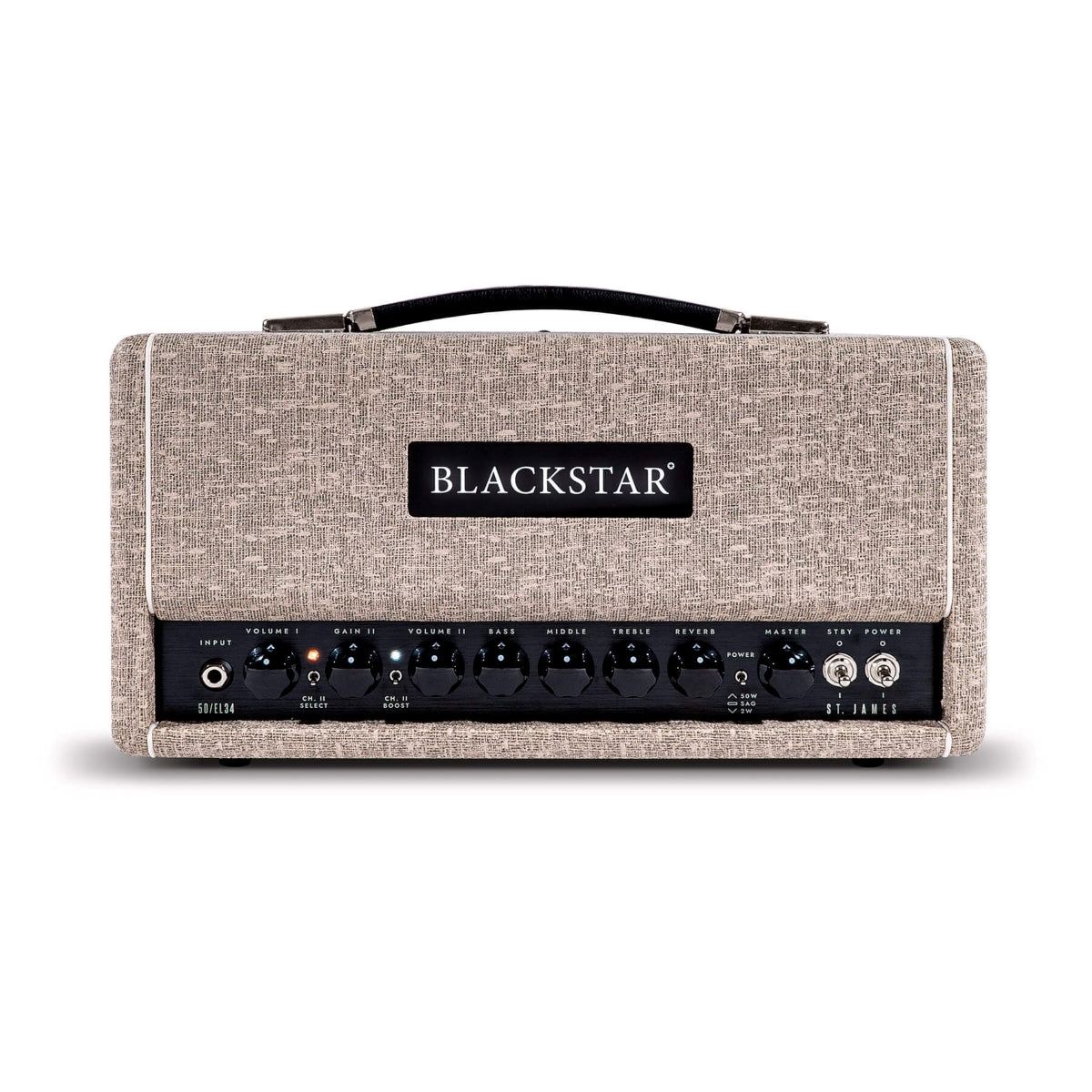 Amplifier Blackstar St. James 50 EL34, Head 