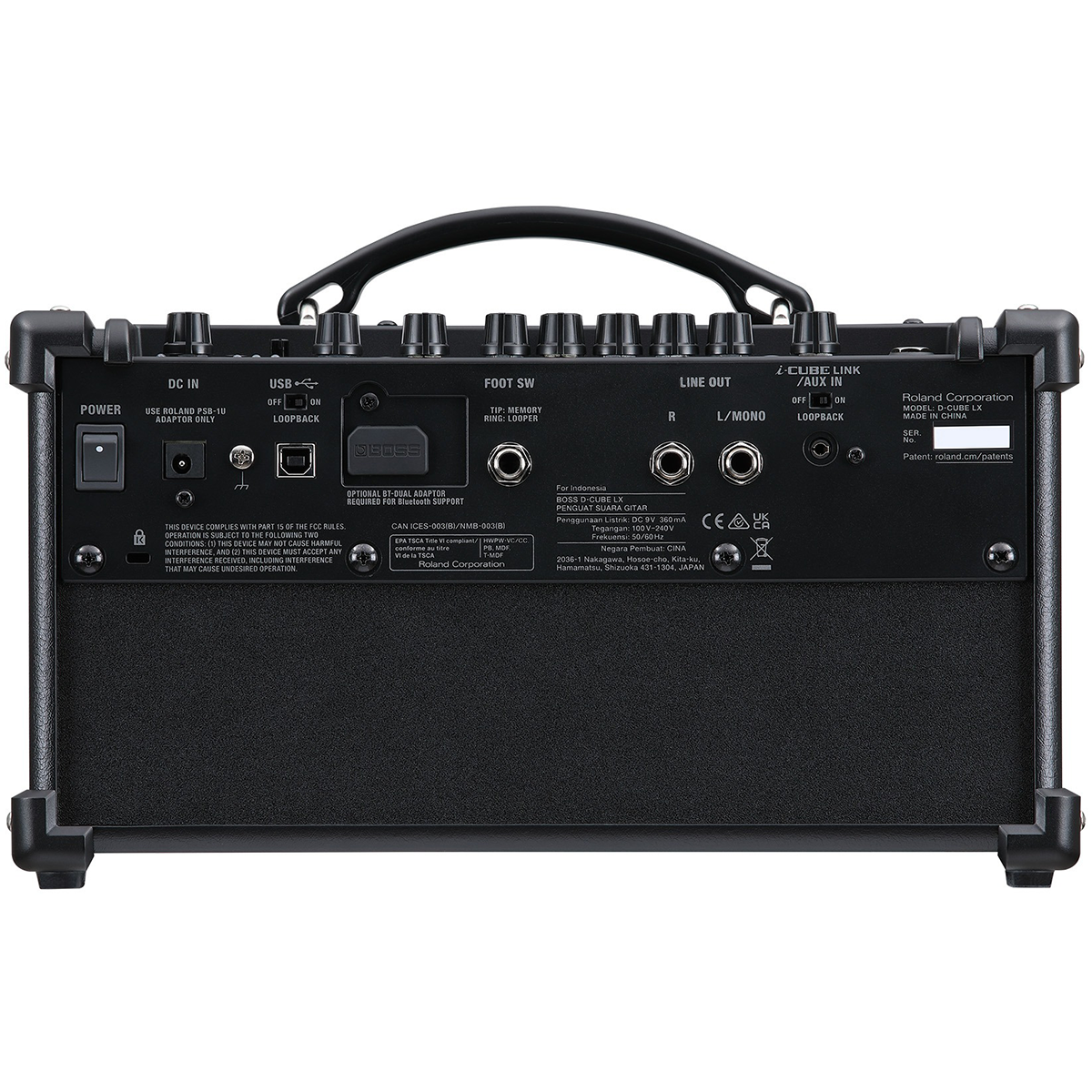 Amplifier Boss Dual Cube LX, Combo