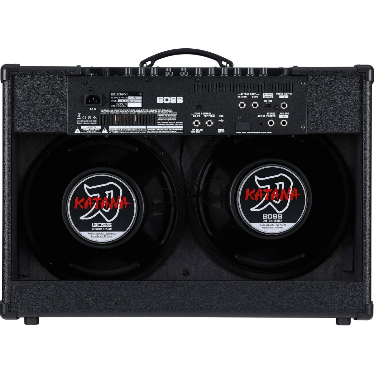 Amplifier Boss Katana 100/212 Gen 3, Combo