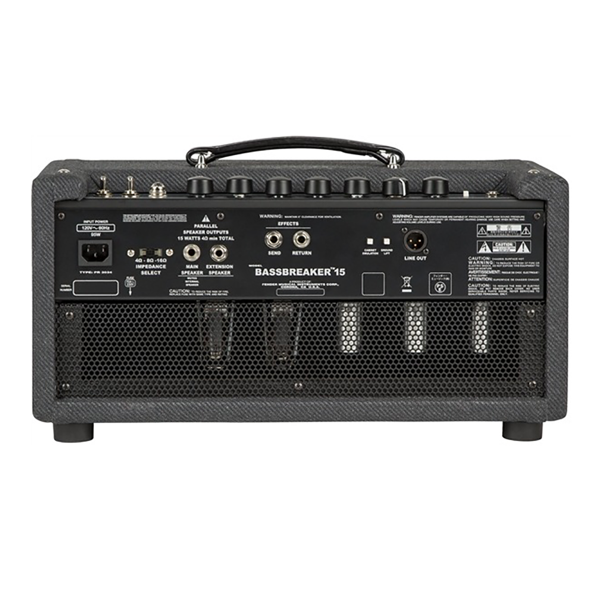 Amplifier Fender Bassbreaker 15, Head