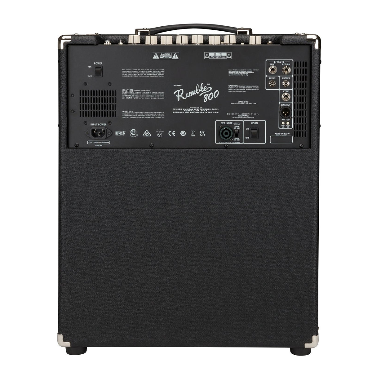 Amplifier Fender Rumble 800, Combo