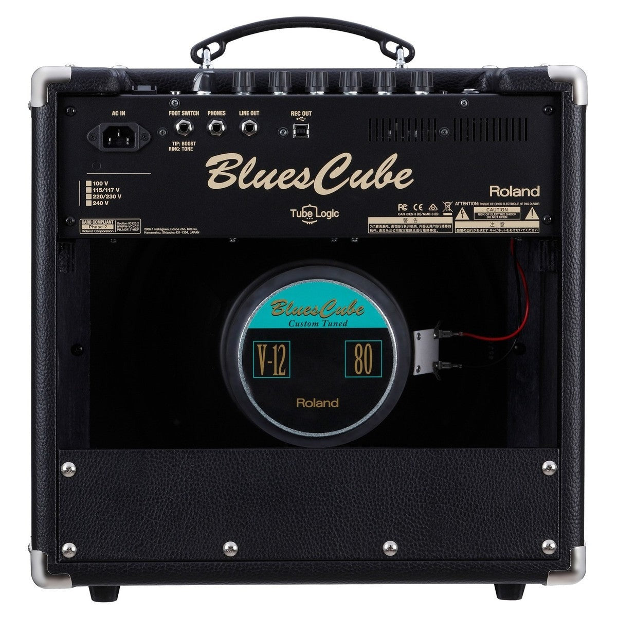 Amplifier Roland Blue Cube Hot British EL84 Modified, Combo