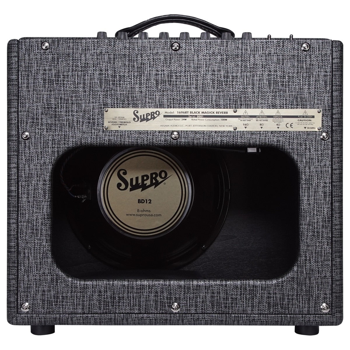 Amplifier Supro Black Magick Reverb 1x12 Combo