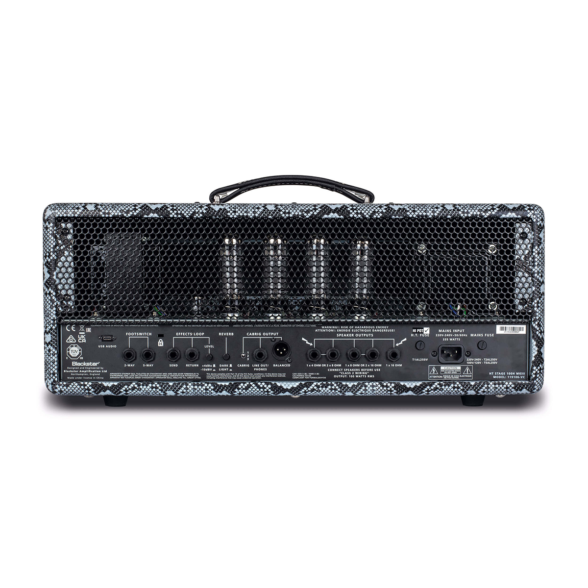 Amplifier Tube Blackstar HT Stage 100H MK III - Snakeskin, Head