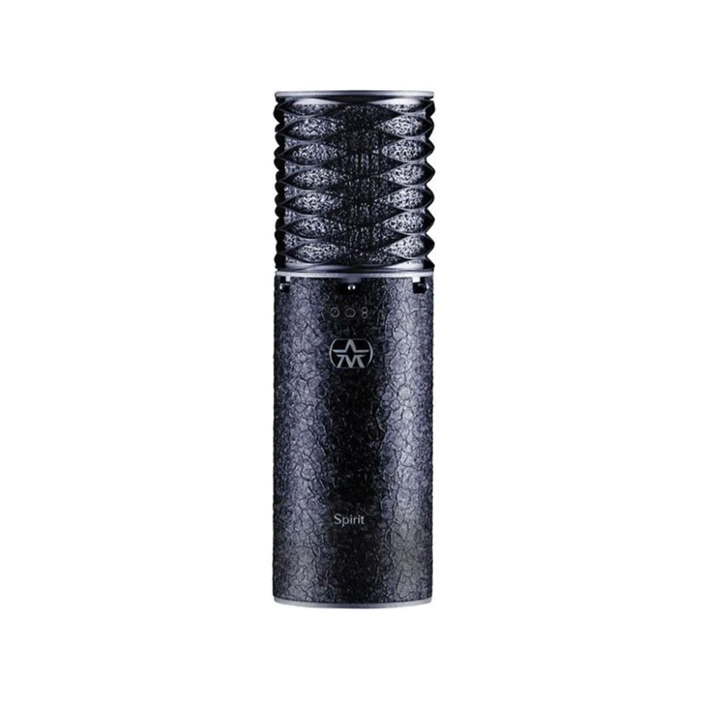 Aston Microphones Spirit Large-diaphragm Condenser Microphone, Black Bundle